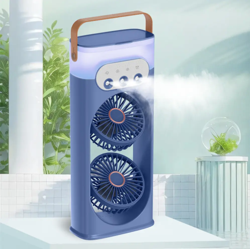 Mini Climatiseur avec Rotation Automatique, Télécommandée
