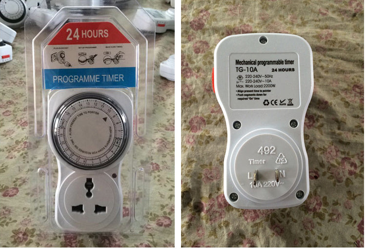 Timer Programmable Mécanique 24H