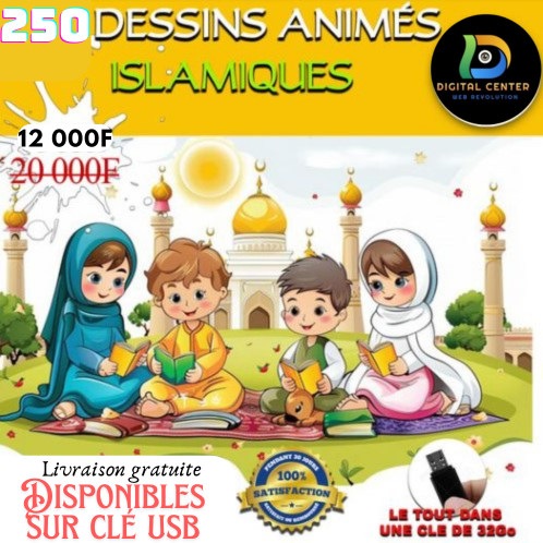 🎬 Plus de 250 dessins animés islamiques pour vos enfants