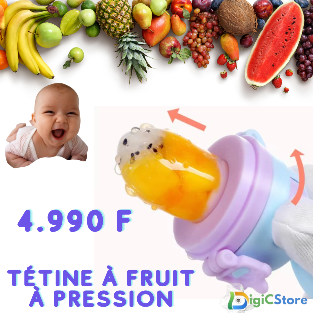 Tétine à fruit pour bébé