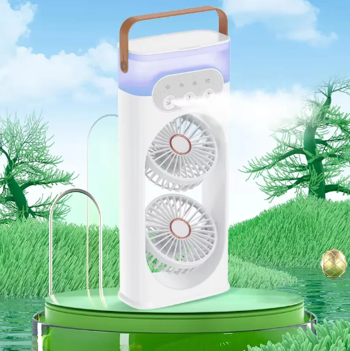Mini Climatiseur avec Rotation Automatique, Télécommandée