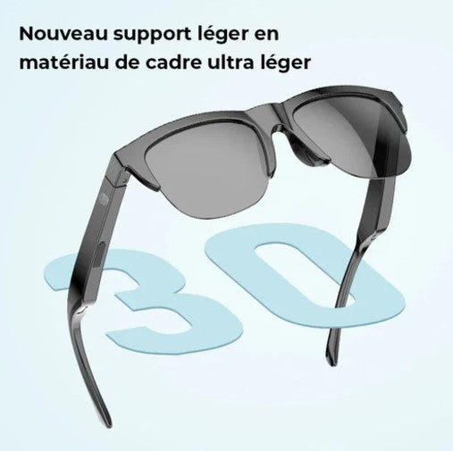 Lunettes Anti-reflets intelligentes sans fil BT écouteur 5.0