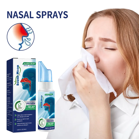 Spray Nasal: Anti-Sinusite, Rhinite allergique, Rhume persistant