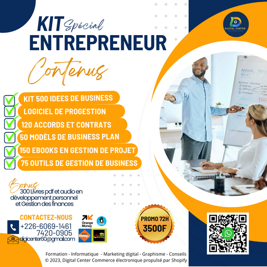 Kit Spécial Entrepreneur