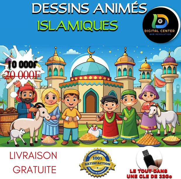 🎬 Plus de 250 dessins animés islamiques pour vos enfants