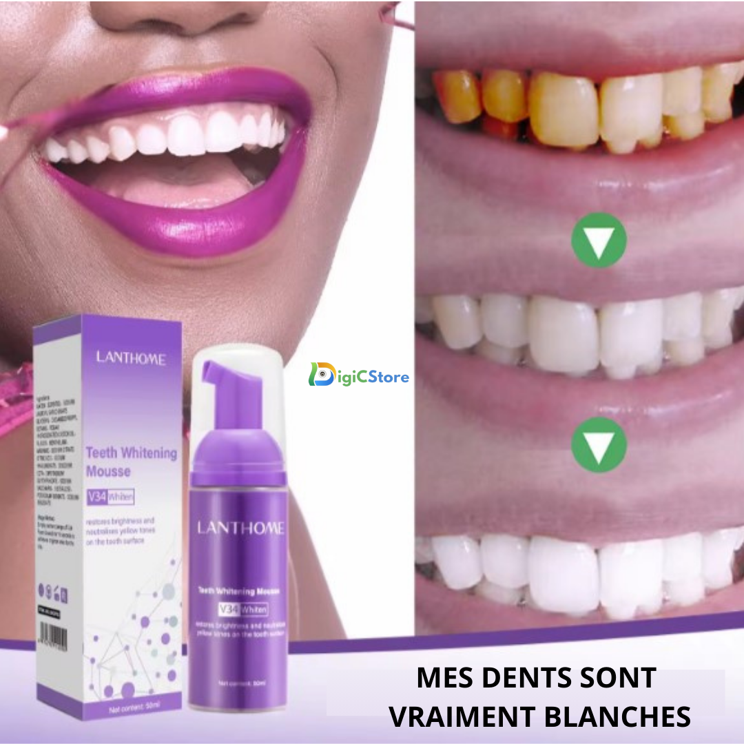 WHITESMILE ™ Dentifrice violet Ultra Blanchissant