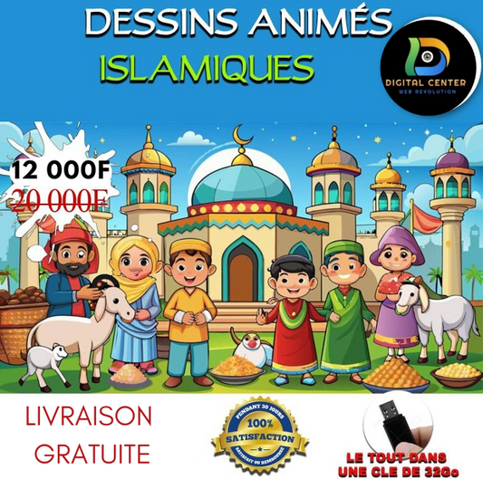 🎬 Plus de 250 dessins animés islamiques pour vos enfants