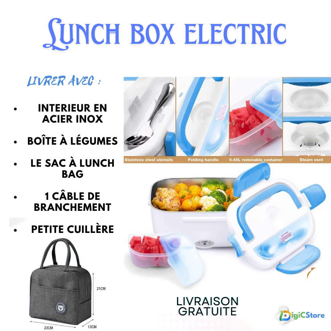 Lunch Box™ : Glacière chauffante électrique