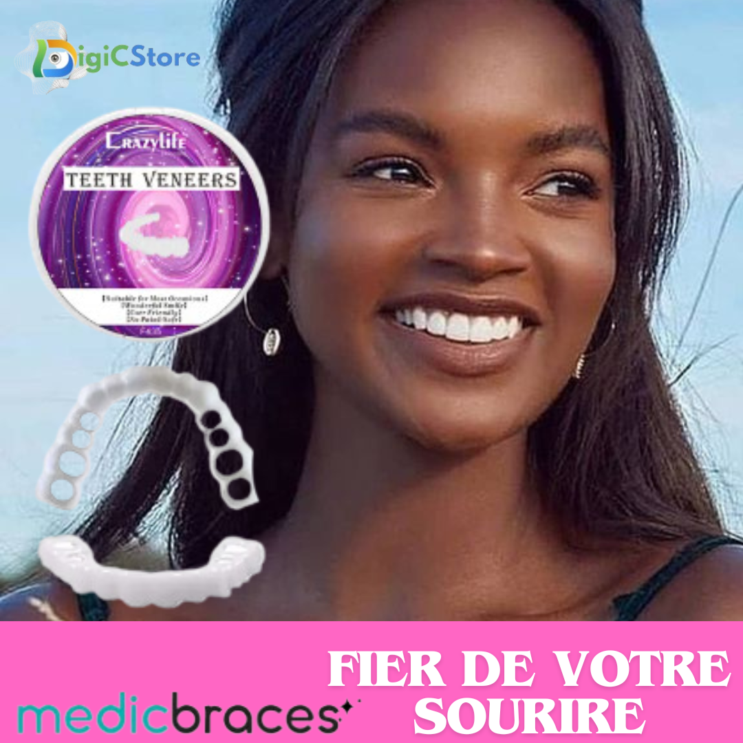 Prothèse dentaire blanchissant Medicbraces™