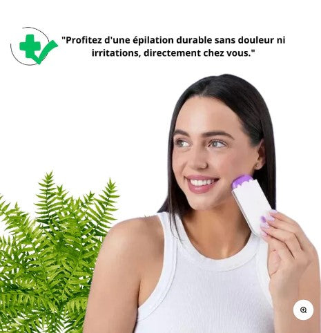 Épilateur Électrique NovaPro™ - Votre Solution pour une Peau Douce et Lisse sans irritations.